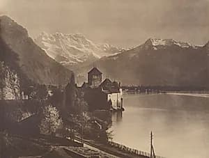 Château de Chillon by Adolphe Braun (French, 1812–1877)