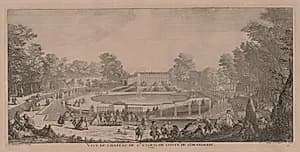 Chateau St. Cloud by Jacques Rigaud (French, 1681–1754)