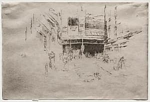 Clothes Exchange, No. 1 by James McNeill Whistler (American, 1834–1903)