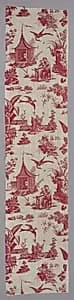 Copperplate-Printed Cotton by Unknown Artist