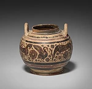 Corinthian Vase by Unknown Artist