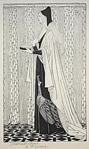 Costume Study by George Woolliscroft Rhead (British, 1855–1920)