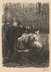 Court Recess by Jean Louis Forain (French, 1852–1931)