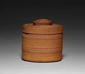 Covered Basket by Unknown Artist