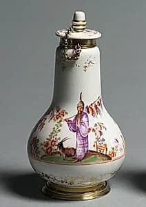 Covered Flask by Meissen Porcelain Factory (German, est. c. 1710)