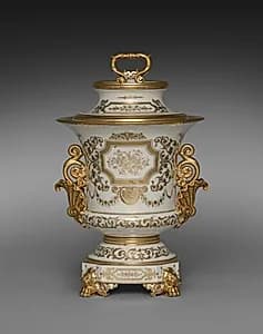Covered Ice Cream Pail by Factory of Jacob-Petit (French, 1830–1865)