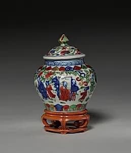 Covered Jar by Unknown Artist