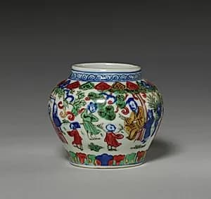 Covered Jar by Unknown Artist