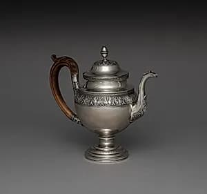 Covered Pot by Harvey Lewis (American, 1835)