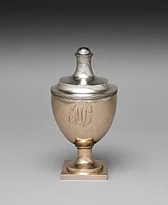 Covered Sugar Bowl by William Haverstick (American, 1756–1823)