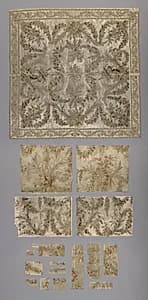 Coverlet and Fragments by Philippe de Lasalle (French, 1723–1805)