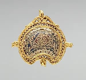 Crescent-Shaped Pendant by Unknown Artist