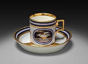 Cup and Saucer by Unknown Artist