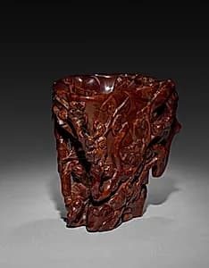 Cup with Prunus Blossoms by Unknown Artist