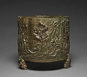 Cylindrical Jar by Unknown Artist
