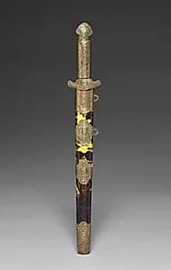 Dagger and Scabbard by Unknown Artist