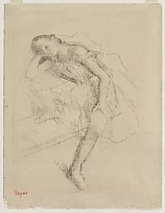 Dancer at Rest by Edgar Degas (French, 1834–1917)
