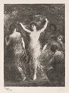 Dancing by Henri Fantin-Latour (French, 1836–1904)