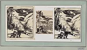 Dans les Vosges by Auguste Louis Lepère (French, 1849–1918)