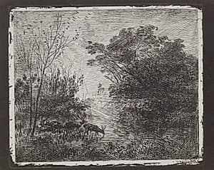 Deer by Charles François Daubigny (French, 1817–1878)