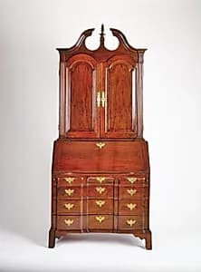Desk and Bookcase  by Unknown Artist