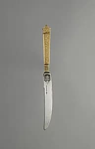 Dessert Knife by Maison Cardeilhac (French)