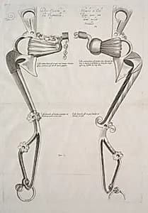 Diagram for Horse's Bit by Unknown Artist