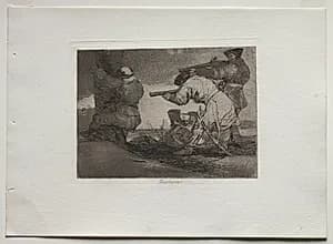 Disasters of War: Barbarians! by Francisco de Goya (Spanish, 1746–1828)