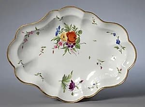 Dish by Worcester Porcelain Factory (British, established 1751)