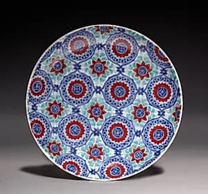Dish with Brocade by Unknown Artist