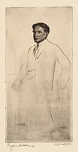 Dr. Eugene A. Noble by Muirhead Bone (British, 1876–1953)