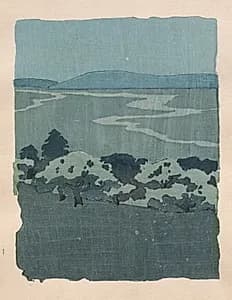 Dragon and Orchard by Arthur Wesley Dow (American, 1857–1922)