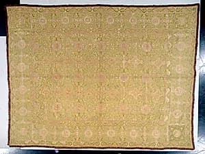 Embroidered Bedspread by Unknown Artist