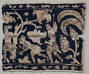 Embroidered Border by Unknown Artist