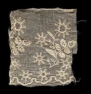 Embroidered Fragment by Unknown Artist