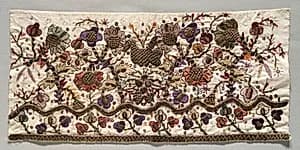 Embroidered Fragment by Unknown Artist