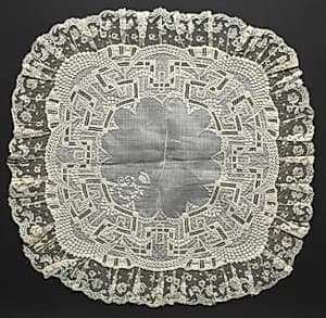 Embroidered Handkerchief by Unknown Artist