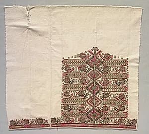 Embroidered Sleeves by Unknown Artist