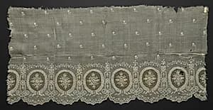 Embroidered Square by Unknown Artist