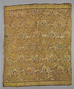 Embroidered Square by Unknown Artist