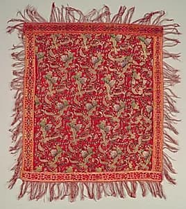 Embroidered Square by Unknown Artist