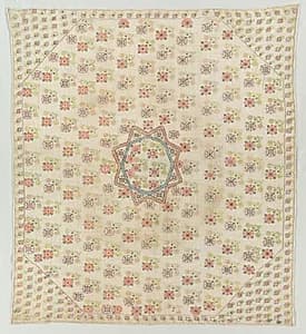 Embroidered Square by Unknown Artist