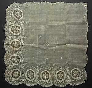 Embroidered Strip of Edging by Unknown Artist