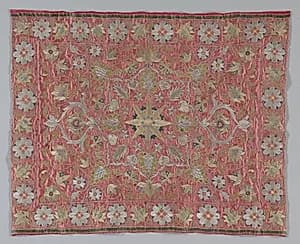 Embroidered Textile by Unknown Artist