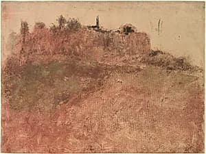 Estérel Village by Edgar Degas (French, 1834–1917)