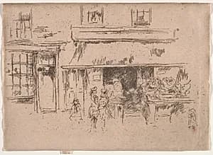 Exeter Street by James McNeill Whistler (American, 1834–1903)