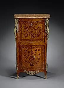 Fall-front Secretary by Leonard Boudin (French, 1735–1804)