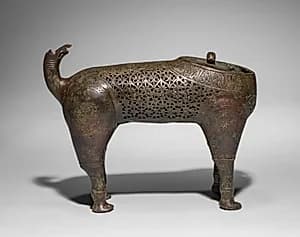 Feline Incense Burner by Unknown Artist