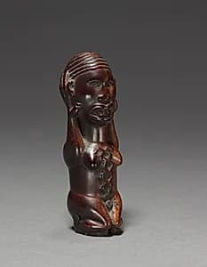 Female Figurine or Finial by Unknown Artist