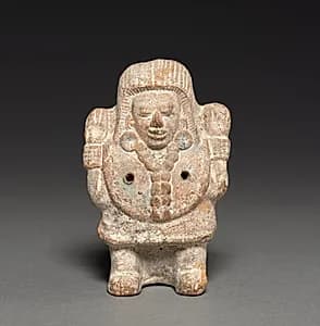 Female Figurine Rattle by Unknown Artist